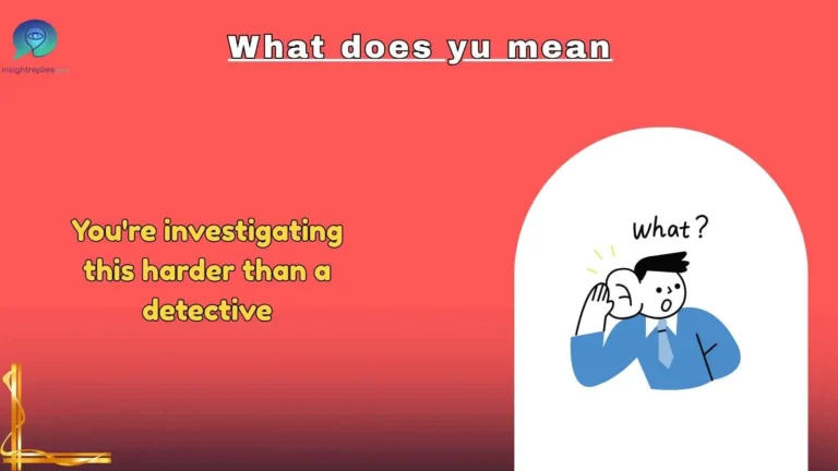 What does yu mean